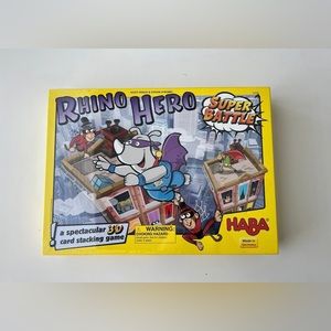 HABA Rhino Hero Super Battle - A Turbulent 3D Stacking Game